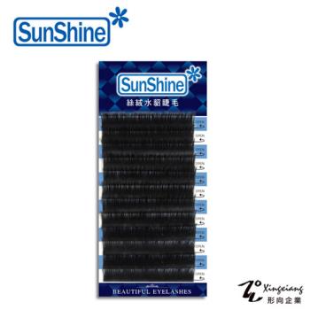 【SunShine】C款 長度10mm 粗度0.1-0.12mm 絲絨水貂睫毛 (6L-10-1)