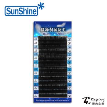 【SunShine】C款 0.07mm 長度7mm-15mm 蠶絲羽絨睫毛 6L-16
