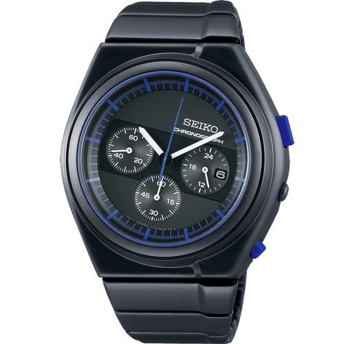 精工 SEIKO X GIUGIARO SPIRIT 聯名限量計時腕錶 7T12-0CG0B SCED061J