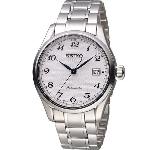 SEIKO 精工 PRESAGE 6R15領航者機械腕錶 6R15-03N0S 白 SPB035J1