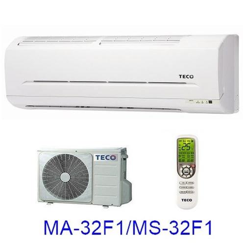 TECO東元 5-7坪 高效能 1對1 分離式定頻冷氣 含基本安裝 MS32F1 MA32F1