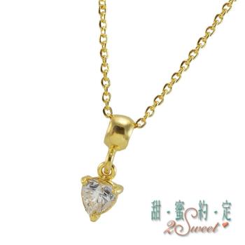 【甜蜜約定】純金項鍊-約重0.80錢(NC-S191)