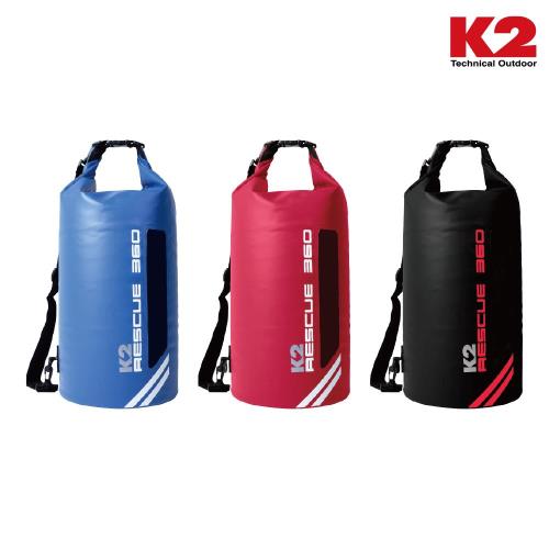 【K2RESCUE360】戶外超輕量可透視密封防水袋 20L 收納袋 乾式袋(三