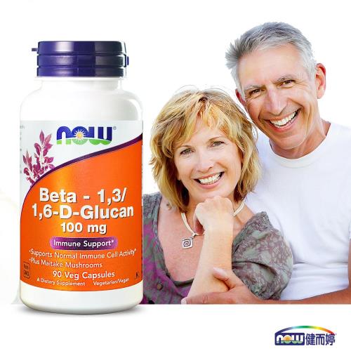 NOW健而婷 Beta-葡聚糖 (90顆/瓶)