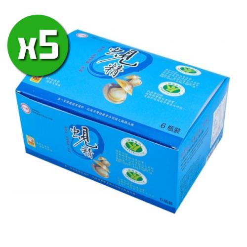 台糖 原味蜆精x5盒(62ml*6入/盒)