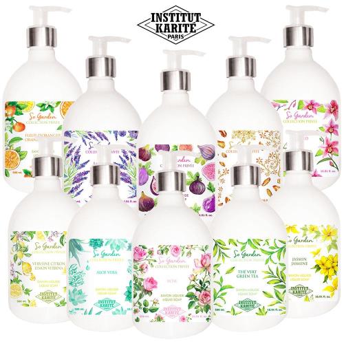 Institut Karite Paris 巴黎乳油木花園香氛液體皂-500ml(共10款選1款)