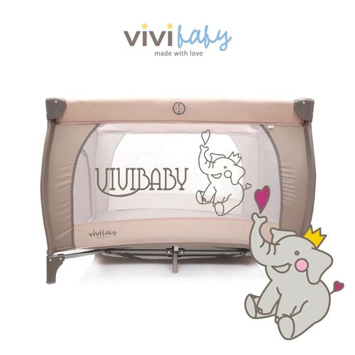 ViVibaby 大象遊戲床(咖啡色)