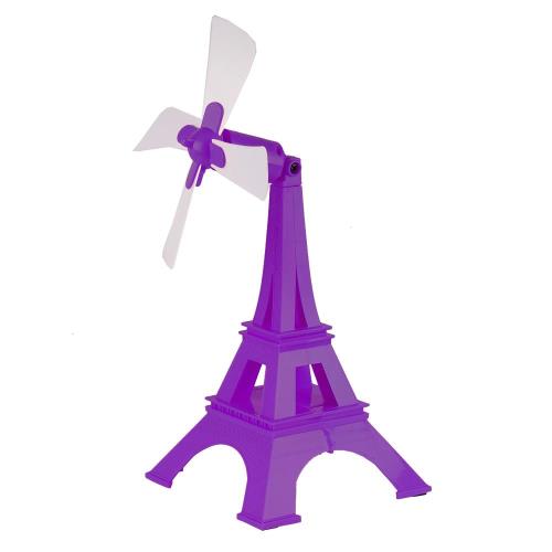 YASE USB巴黎鐵塔風扇(紫)
