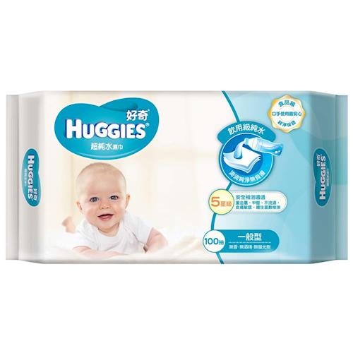 好奇 純水一般型濕紙巾/嬰兒濕巾(100抽x3包x6串/箱)