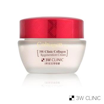 【即期品】韓國 3W CLINIC膠原潤澤精華霜 60mlx1入(保存期限:2025/03)