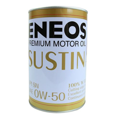 日本ENEOS SUSTINA 0W-50化學合成機油 4入