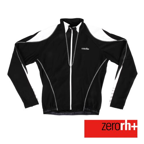 ZERORH+ 義大利競賽級專業刷毛長袖自行車衣（男）－黑色款