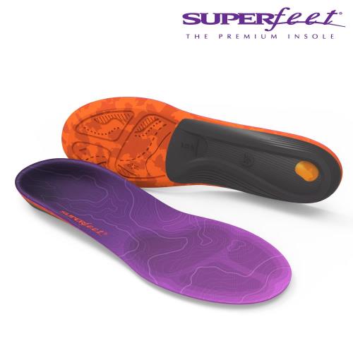 【美國SUPERfeet】碳纖維健行鞋墊 – 紫色