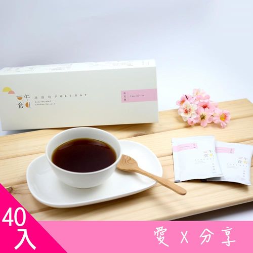 [一午一食] 桃花韻滴雞精禮盒 40入(65ml/1入)