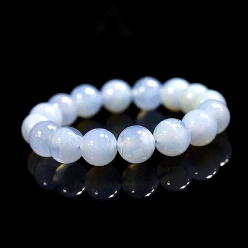 【喨喨飾品】藍紋瑪瑙手鍊又稱紫瑪瑙 A562
