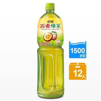 古道 百香綠茶1500ml x12瓶