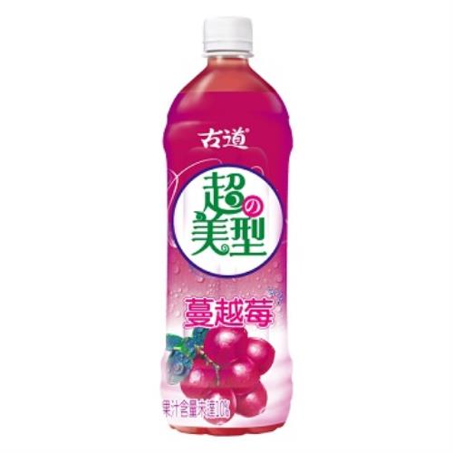 古道 超の美型蔓越莓果汁飲料(960ml *12瓶)
