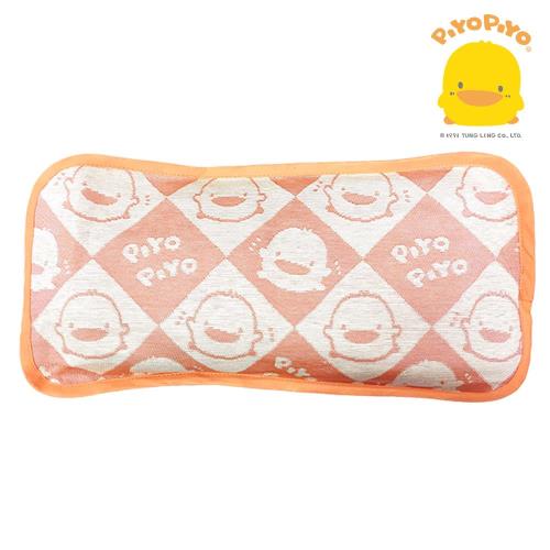 任-黃色小鴨PiyoPiyo-冰絲涼感嬰幼兒枕頭