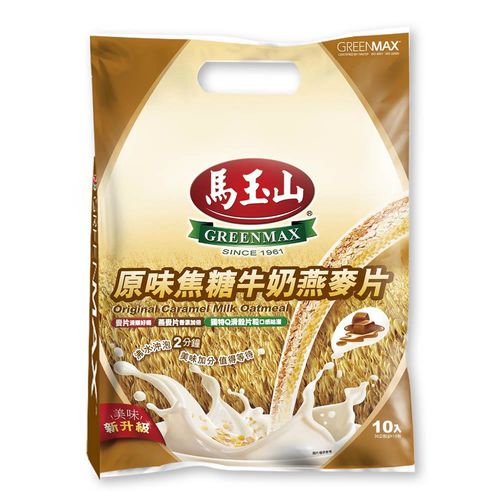 馬玉山 原味焦糖牛奶燕麥片(10入)