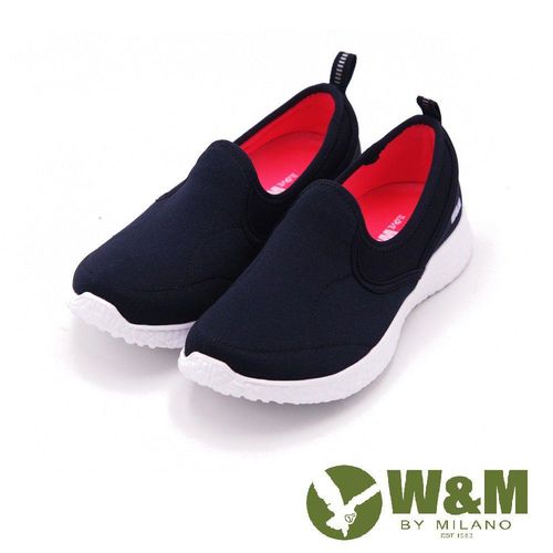 W&M MODARE系列 素面直套式休閒鞋 女鞋-藍(另有灰)