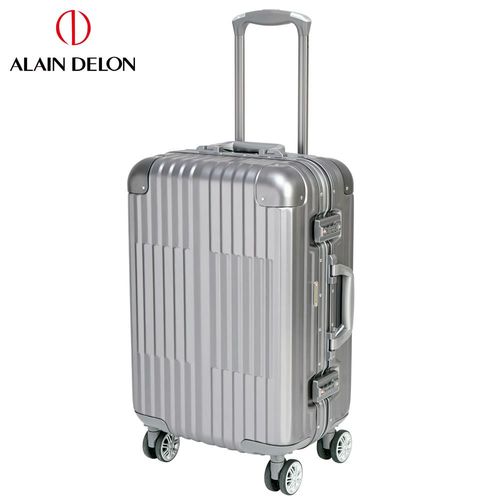 ALAIN DELON 亞蘭德倫 20吋 絕代風華系列全鋁製旅行箱 (灰)