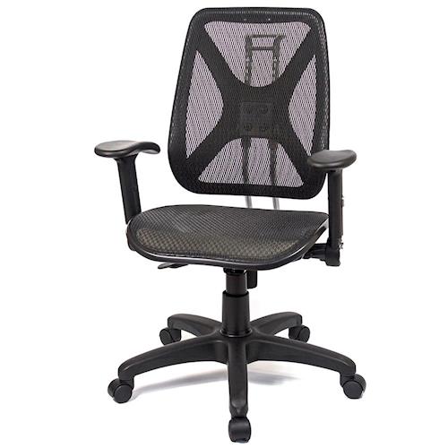 【aaronation】愛倫國度 - 機能性椅背 - 辦公/電腦網椅(DW-105H升降扶手無枕)
