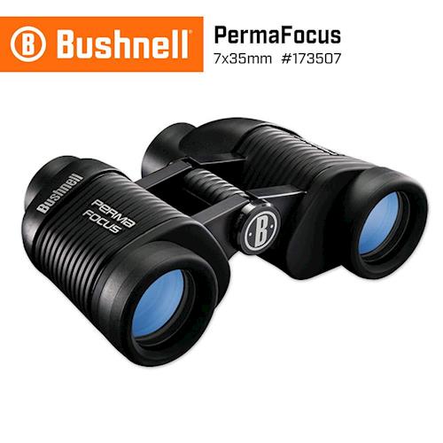 【美國 Bushnell 倍視能】Perma Focus 免調焦系列 7x35mm 超廣角免調焦型雙筒望遠鏡 173507 (公司貨)