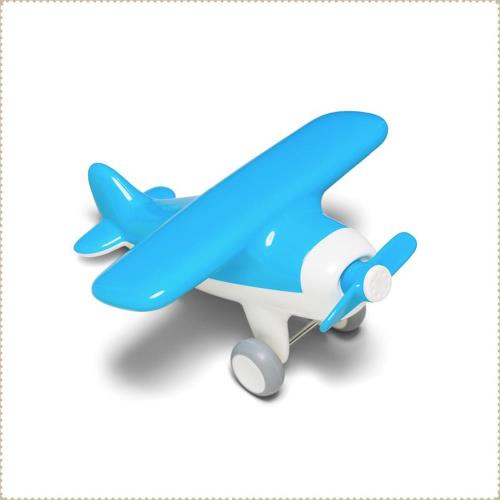 美國 Kid O嬰幼兒玩具-藍色咻咻飛機
