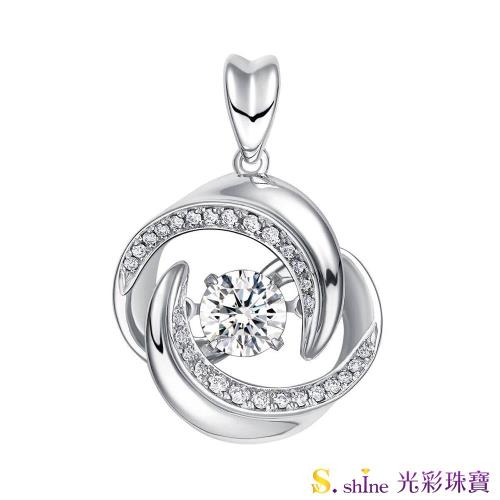 【光彩珠寶】GIA0.5克拉 日本舞動鑽石項鍊 忠於愛情Ⅳ