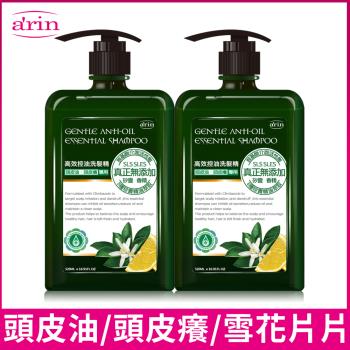 (買一送一) arin氧潤 高效控油洗髮精 520ml