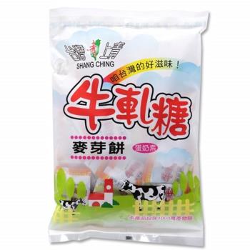 台灣上青 牛軋糖麥芽餅系列(蔓越莓、咖啡、抹茶、原味)【共6包】 250g/包