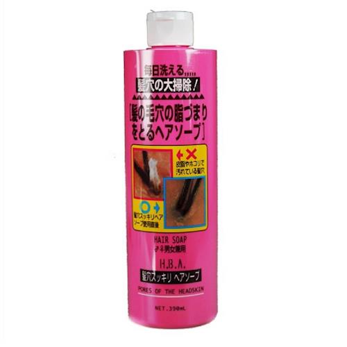 【日本HBA】 頭皮毛穴清潔洗髮精390ml