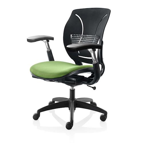 GXG 舒樂 短膠背 電腦椅 (升降扶手) 4+05SF1