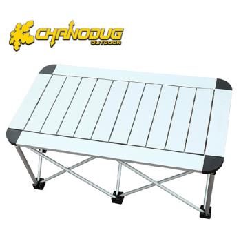【CHANODUG】豪華鋁合金便攜式長方形折疊桌