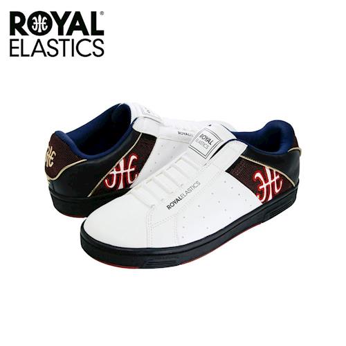 【Royal Elastics】男-Icon Alpha 休閒鞋-白/紅/黑底(02072-091)