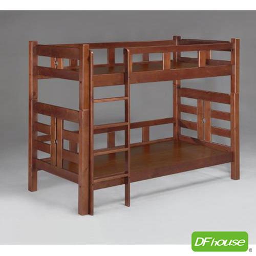 《DFhouse》凱莉實木雙層床-單人床 雙人床 床架 床組 實木