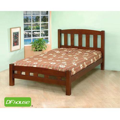 《DFhouse》肯尼3.5尺實木床- 單人床 雙人床 床架 床組 實木 木藝床.