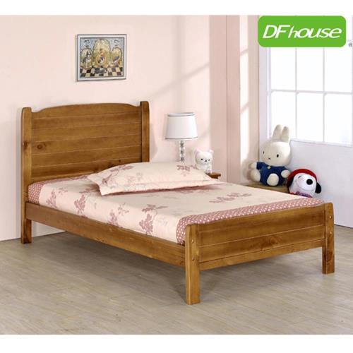 《DFhouse》涼夏5尺實木雙人床- 單人床 雙人床 床架 床組 實木 涼夏床 臥室 居家 生活起居 透氣
