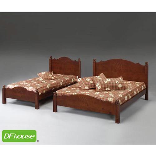《DFhouse》禾風六尺實木床- 單人床 雙人床 床架 床組 實木 木藝床