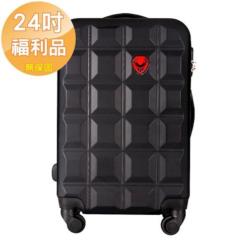 【福利品限量優惠】24吋濃情巧克力ABS輕硬殼行李箱