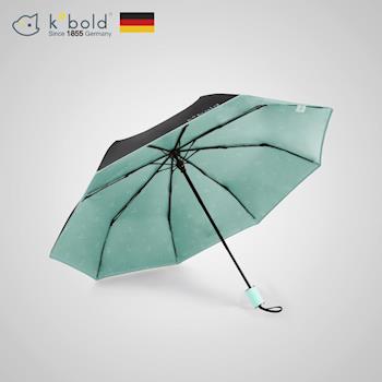 德國kobold酷波德抗UV旋轉芭蕾系列三折傘-淺粉綠