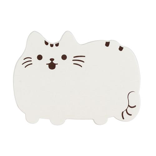 【樂嫚妮】日系貓咪造型珪藻土-3色