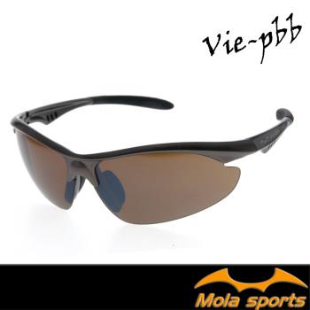 MOLA摩拉運動太陽眼鏡墨鏡 UV400 輕量 跑步 一般臉型 自行車 高爾夫 棒球 Vie-pbb