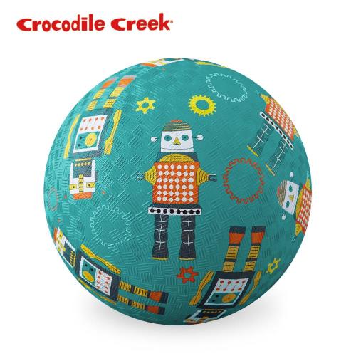 美國Crocodile Creek  7吋兒童運動遊戲球-機器人世界