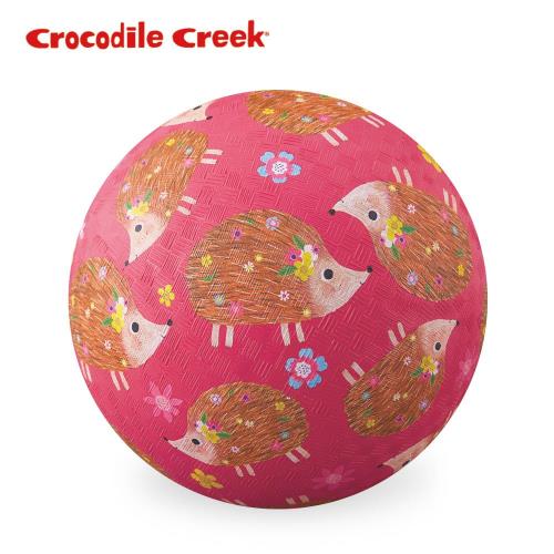 美國Crocodile Creek  7吋兒童運動遊戲球-花花刺蝟