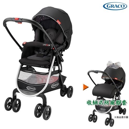 Graco CITIACE CTS 購物型雙向嬰幼兒手推車-城市商旅 (小花朵)