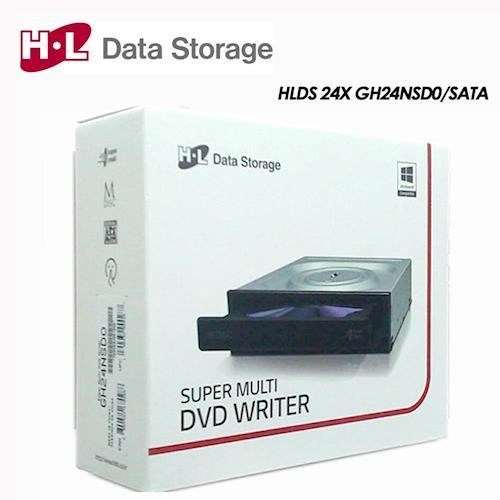 HLDS DVD 燒錄機 24X GH24NSD0/SATA 黑