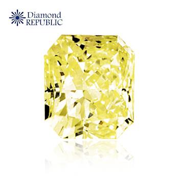 【鑽石共和國】GIA方形裸鑽 0.71 克拉 U-V / VS1(近黃彩鑽)