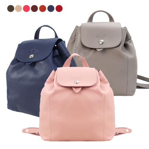 longchamp cuir backpack