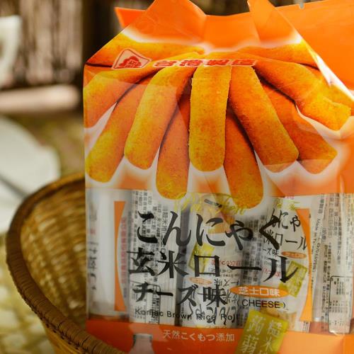 【北田】起司味蒟蒻糙米捲(160gx12包/組) 